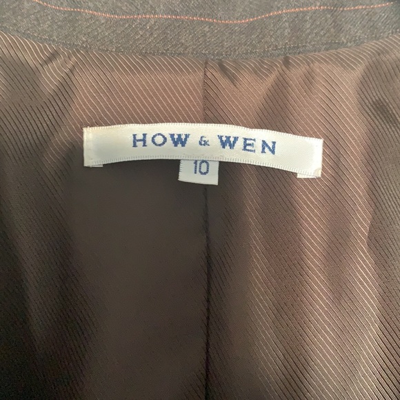 How & Wen Women's Professional Work Dress Jacket  Size 10  Office Attire - Picture 8 of 9